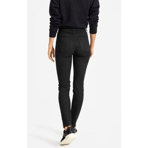 Everlane Sz 27 2yk High Rise Ankle Jean in Washed Black Womens Skinny